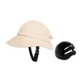 thumbnail image 1 of Sombrero para bicicleta con carcasa rígida, ancha, resistente, cómodo, multifuncional, transpirable, ajustable para actividades al aire libre. Beige, 1 of 8