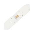 thumbnail image 3 of INSPIRE CHIC Women's Elastic Belt Alloy Double Ring Buckle Fashion Suitable for Skirt Dress 67x6cm/26.4x2.4" White, 3 of 6