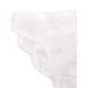 thumbnail image 5 of Bolero transparente de ganchillo Allegra K encaje cuello alto Blanco M, 5 of 6