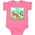 thumbnail image 3 of Inktastic Farm Animals with Cow, Chick and Pig Boys or Girls Baby Bodysuit, 3 of 5