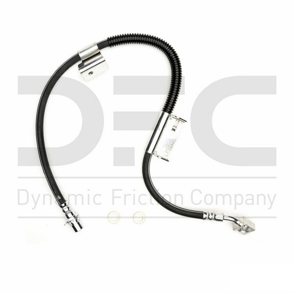 Front Right Dynamic Friction Company Brake Line Hose 350-47337 For 2008-2014 Chevrolet Express 1500, 2008-2014 GMC Savana 1500