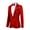 Red, variant on Men's Suits Big and Tall Men's Tuxedo Jacket Wedding Blazer One Button Dress Suit for Dinner,Prom,Party (Red,XXL)