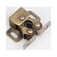 thumbnail image 2 of 10 cerraduras de puerta con pestillo táctil para gabinetes, interruptor de enclavamiento, resorte de chasis, hebilla ajustable para puerta (bronce), 2 of 8