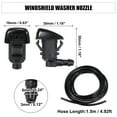 thumbnail image 5 of 1 Set Windshield Washer Water Nozzle Spray No.25823360 for GMC Acadia Denali SLE SLT 3.6L 2014 2015, 5 of 6