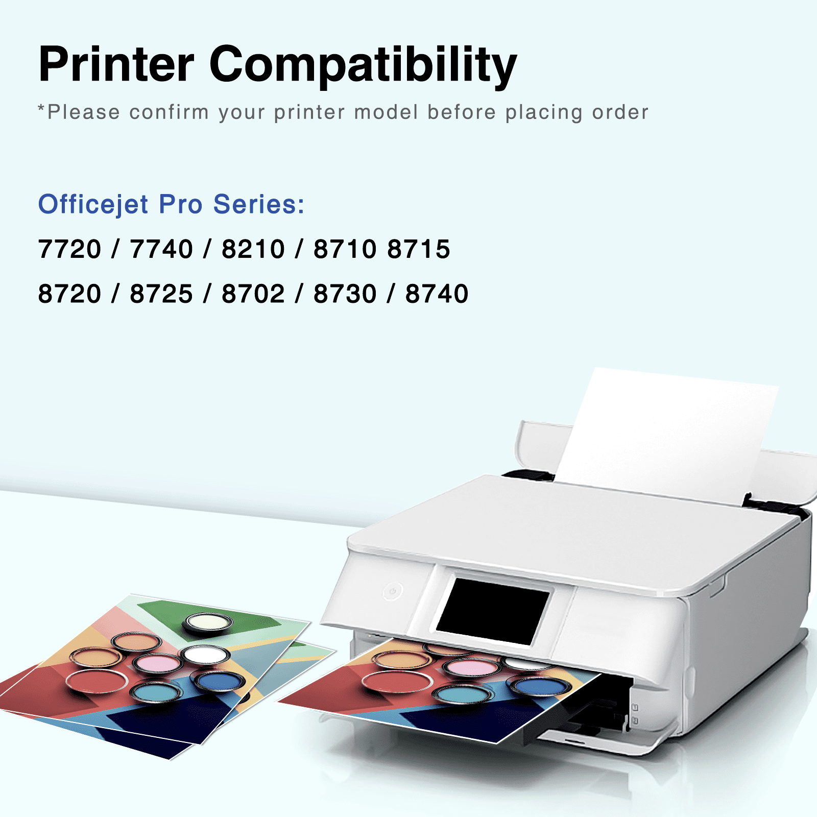 952XL Ink Cartridges Compatible for HP 952 Ink Cartridges for 952XL HP Ink Cartridges (4 Pack)