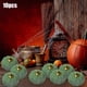 thumbnail image 4 of Adornos de Calabaza de Halloween con Ambiente Festivo, Decoración de Escena, Adornos de Calabaza Naranja, Negro, Blanco y Verde, 4 of 6