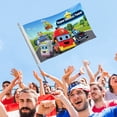thumbnail image 4 of Super Rescate de Bomberos Bandera impresa con temática, regalo perfecto para fanáticos, amigos y familiares, y adecuada para actividades al aire libre e interiores, decoraciones de fiesta. 60*90CM, 4 of 6