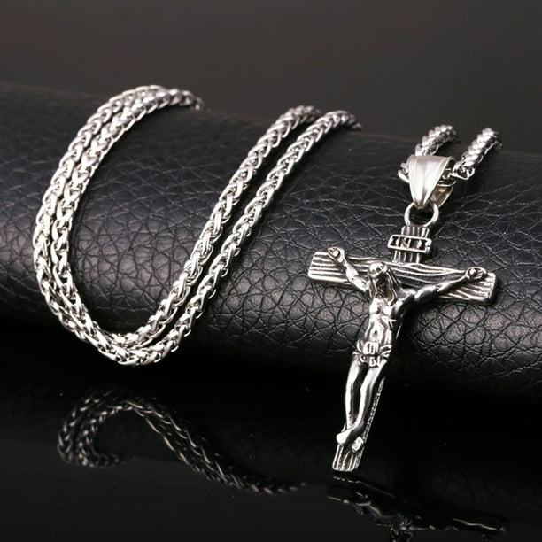 Jesus cross store necklace walmart