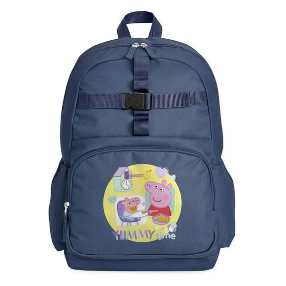CafePress - Peppa Pig: Yummy Time - Cute School Travel Backpack