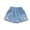 Pink-06, variant on Ugoldhm Girls' Stretch Denim Shorts (4-13Y) Elastic Waist & Cute Design Summer Casual Jean Shorts