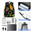 thumbnail image 5 of Goofa Cartoon Vegetables Print Casual Backpack for Women Men,Waterproof High School Bookbag,Lightweight Travel Daypack,Classic College Backpack,Laptob Backpack, 5 of 6