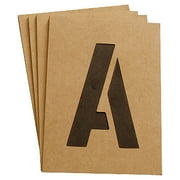 Hy-Ko Precision 2 Reusable Number & Letter Stencil Kit