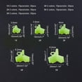 thumbnail image 2 of ABS Plastic Fishing Hook Bonnets Treble Hook Covers for Standard Hook Mixed Color 16~28x15~29x10~16mm hole: 3.5~6.2mm 150pcs/set, 2 of 7