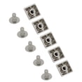 thumbnail image 1 of Rivet à Pointes, Rivet Pyramide Kit de Rivets en Cuir Rivets Métal Pyramide pour Sac Vêtements en Cuir Chaussures Rivet Artisanat DIY Punk, 1 of 7