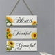 thumbnail image 5 of Decoración De Pared, Colgantes Para El Hogar, Letrero De Madera, Colgante De Madera, Girasol, Granjas Rurales, Letrero Colgante., 5 of 8