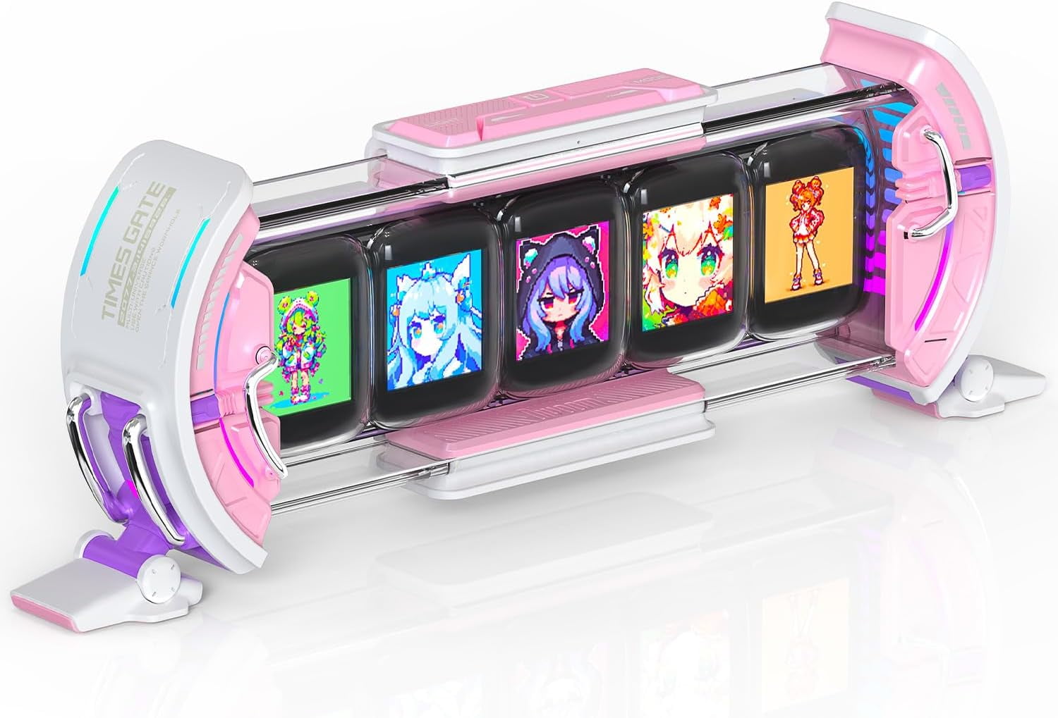 Divoom Times Gate Digital Clock with Smart App Control, WiFi, RGB