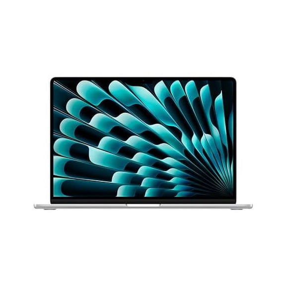 Restored Premium Apple MacBook Air 15" (2024), M3 Chip, 8GB RAM, 256GB SSD, 15.3" Liquid Retina, Touch ID - Silver
