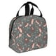 thumbnail image 2 of Disketp Hedgehogs and Flowers1 Bolsa Térmica para Almuerzo para Hombre y Mujer, Ideal para Trabajo, Senderismo y Picnic, 2 of 8