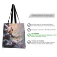 thumbnail image 2 of Canvas Tote Bag for Women Girls Design Print Cardinal in A Winter Wonderland Tote, 2 of 8