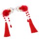 thumbnail image 1 of Paquete de 2 pinzas para el cabellero Yuyangstore con borlas chinas para Cosplay, 1 of 8