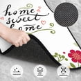 thumbnail image 3 of Balery Home Sweet Home Floral Juego de 4 Alfombrillas para Auto, Revestimientos de Caucho Resistente, Diseño Antideslizante, 3 of 7