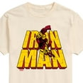 thumbnail image 3 of Marvel Iron Man - Stacked Name Oversized - Men's Short Sleeve Graphic T-Shirt, 3 of 5