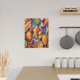 thumbnail image 6 of KLL Vibrant Picnic Food Spread Print Canvas Wall Art, Canvas Painting Prints Canvas Art Wall Decor Home Decoration for Living Room Bedroom Office, 6 of 6