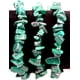 thumbnail image 3 of Pulsera divisoria verde hecha de malaquita de piedras preciosas naturales sobre hilo de nailon elástico - hecha a mano, 18 centímetros, caucho, malaquita, 3 of 4