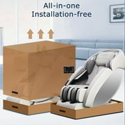 2026 Upgraded 4D Massage Chair Full Body Zero Gravity SL Track Shiatsu Stretching Relief, Back & Calf Heating, Install-free
