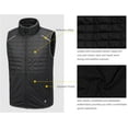 thumbnail image 5 of Little Donkey Andy Men's Lightweight Golf Vest Warm Outdoor Sleeveless Jacket for Hiking Travel Running Casual Black S, 5 of 8