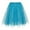 A01-Blue, variant on Toddler Girls Glitter Tutu Skirt 2T-10T Mesh Tiered Princess Dance Skirt Party Costume,Black