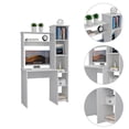 thumbnail image 3 of TUHOME Versalles Desk Engineered Wood Desks in  White, 3 of 8