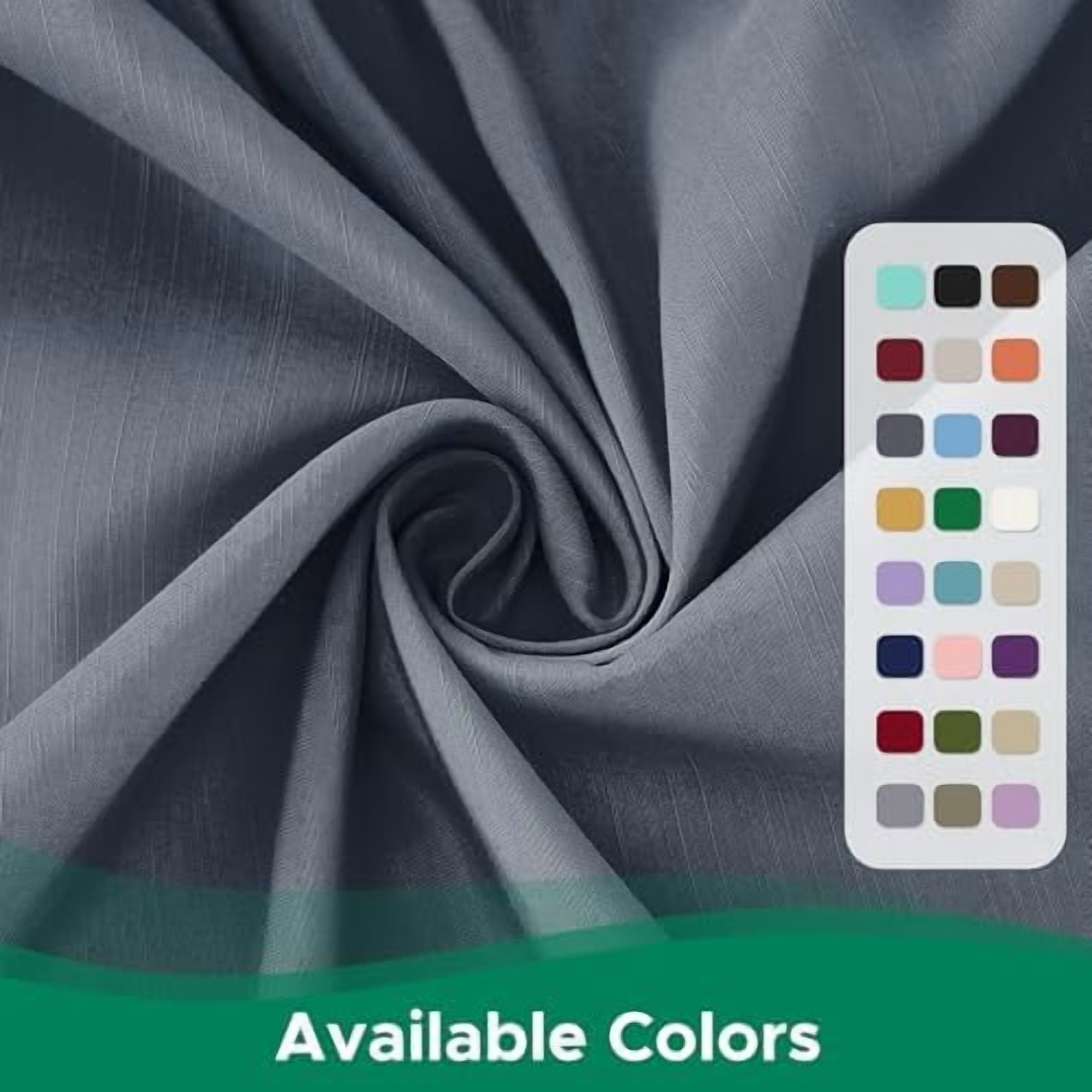 Wrap Around Bed Skirts for Twin & Twin XL Beds Short Drop of 12", Dark Grey Adjustable Elastic Dust Ruffles Easy Fit Wrinkle Resistant Silky Luxurious Fabric Machine Washable
