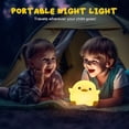 thumbnail image 3 of DoDo Duck Silicone Night Light, Bedside Lamp with USB Charging, Tap Sensor, Sleep Companion, Mood Lighting for Nursery & Bedroom, 3 of 9