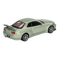 thumbnail image 4 of Nissan Skyline GT-R (R34) V-Spec II Nur RHD (Right Hand Drive) Millenium Jade Metallic Ltd Ed 1/64 Diecast Model Car by Mini GT, 4 of 7
