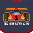 thumbnail image 4 of Inktastic Racing Themed 1st Birthday Car Boys Baby Bib, 4 of 4