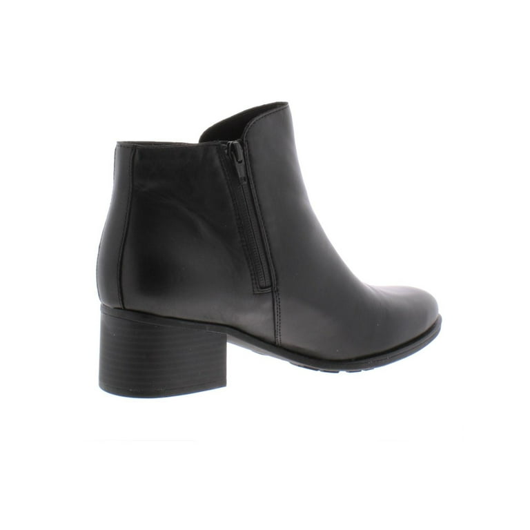 NATURALIZER Womens Black Padded Waterproof Treaded Deena Block