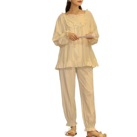 

Homgro Women s Cute Pajama Set Soft Pjs Summer Comfy Winter Princess Cotton Fall Lounge Postpartum Sleepwear Style5 Small