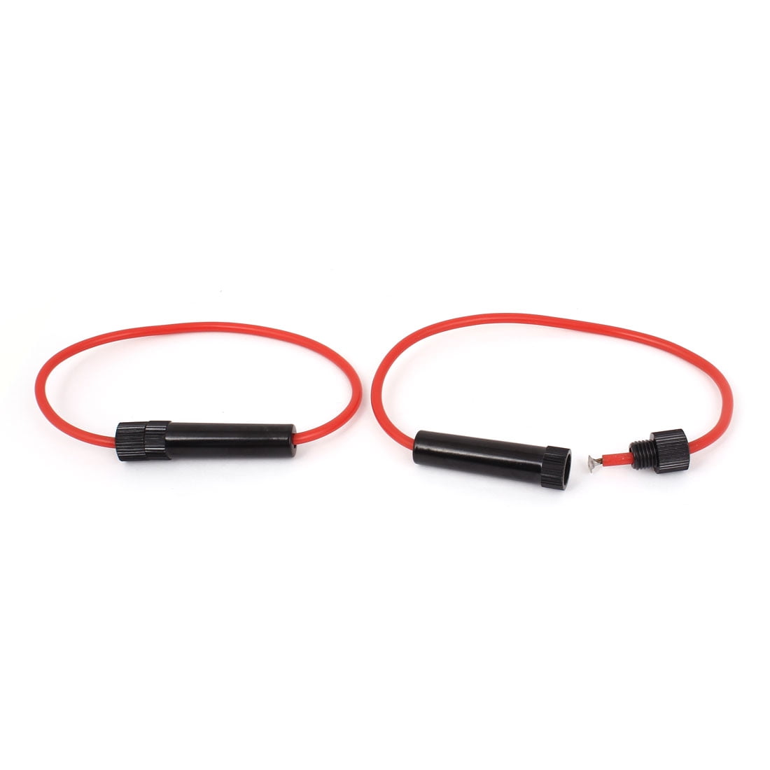 2 pcs vis fil Type 6x30mm Porte-fusible AGC en ligne pour voiture