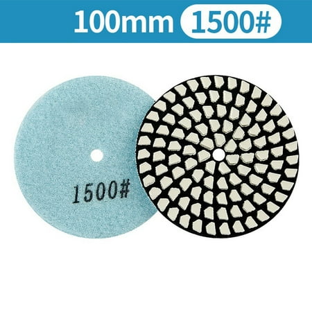 

CPAN 4in Dry Polishing Pad Sanding Discs Grinding Wheel For Marble Granite Stone Tile