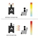 thumbnail image 3 of Ventilador De Estufa Alimentada Por Calor De 5 Cuchillas, Ventilador De Disipación De Calor Rápido De aleación De Aluminio Con Reducción De Ruido Para La Pesca De Hielo, 3 of 7