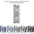 thumbnail image 2 of JV Home Runner Rug Stripes Grey 2'7" x 8' Hallway Soft Indoor Washable Rugs Anti Slip, 2 of 6