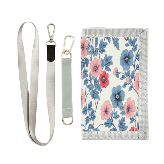 Boys' & Girls' Novelty Wallets | Men's Foldable Novelty Wallets | Prefect Gifts for Every Scene,Flower