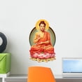 thumbnail image 1 of Buddha Meditation Wall Decal Wallmonkeys Peel and Stick Graphics (18 in H x 13 in W) WM502997, 1 of 4