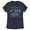 Navy Blue, variant on Women's Jungle Cruise The World Famous La Quila Ombre  Graphic Tee Black Medium