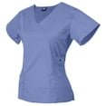 thumbnail image 3 of Medgear Women's 12-Pocket Jogger Scrub Set, Ceil, 3XL, 3 of 4