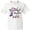 AA-White, variant on Inktastic Thankful and Blessed Inspirational Saying with Flowers Youth T-Shirt