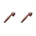 thumbnail image 1 of Matsuzay Cabezal de ducha de baño vintage, rociador de grifo montado en la pared impermeable portátil, soporte de ducha de mano resistente al Rojo Bronce 2piezas, 1 of 6