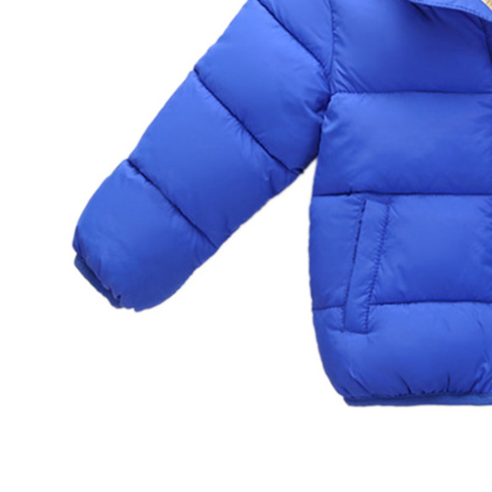 Gyratedream 2-6T Toddler Kids Little Boy Girl Winter Down Coat Fleece Lined Hooded Jacket