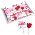 thumbnail image 4 of Charms Cherry Valentine Pops 25 count Bag - 2 Pack Total 50 Lollipops Cherry Heart Shape with Valentine's Wrappers, 4 of 5